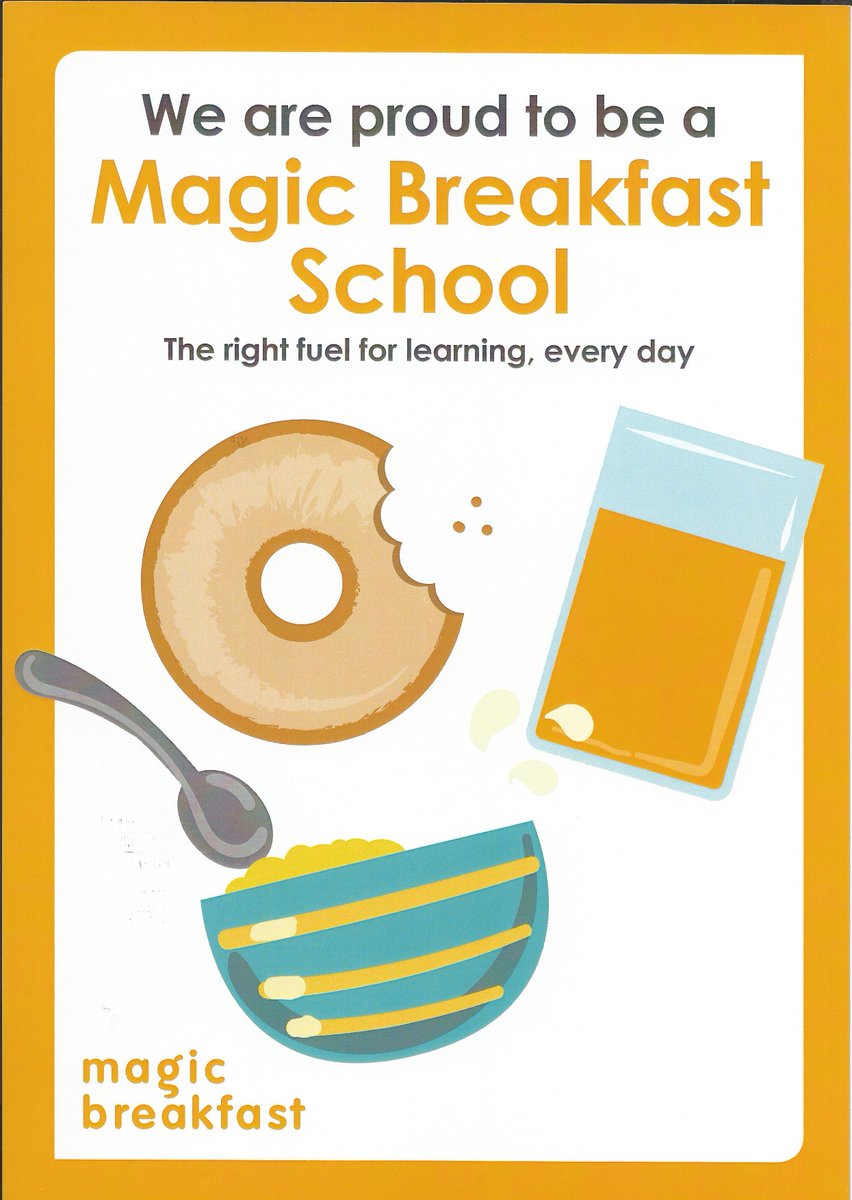 We're proud to be able to provide a free breakfast for all our pupils @BeckSchool with the support of @MichalaWild @magic_breakfast #NoChildTooHungryToLearn #FuelforLearning