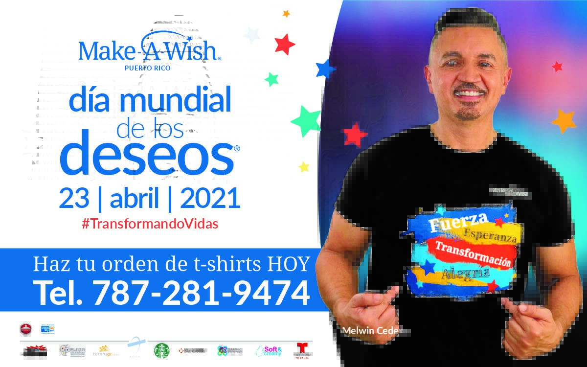 Gracias #MelwinCedeño por unirse al Dia Mundial de los Deseos, viernes, 23 de abril. Consigue tu t-shirt en 
<a href="/casa_norberto/">Casa Norberto</a> 3er nivel Atrio Central Plaza Las Americas ¡Contamos contigo!