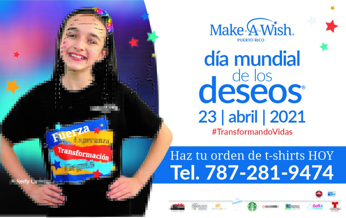 Gracias #AckerlyCedeño por unirse al Dia Mundial de los Deseos, viernes, 23 de abril. Consigue tu t-shirt en <a href="/casa_norberto/">Casa Norberto</a>  3er nivel Atrio Central Plaza Las Americas ¡Contamos contigo!