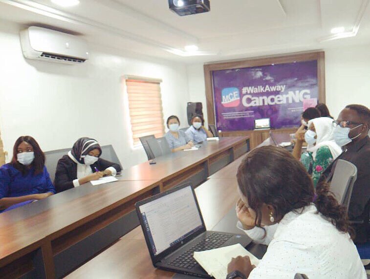 Patient Navigation training session for @MedicaidcfP team members and #healthcare staff of @medicaidrd. 

Facilitated by Halima Okafor - Patient Navigator @Roche 

#MCFPACE #WalkAwayCancerNG #PatientNavigation #CancerSupport #CancerAwareness #Cancer