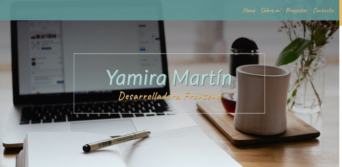 👋¡Hola! Soy desarrolladora frontend junior y estoy buscando trabajo. 
⭐️Organizada, resolutiva, versátil y motivada.
💻Tech: React, JS, HTML, CSS (Sass).
📚En continuo aprendizaje y superación.
 ¿Me ayudas con un RT? 🙏 ¡Gracias!😀
ymartinguzman.github.io/Portfolio/