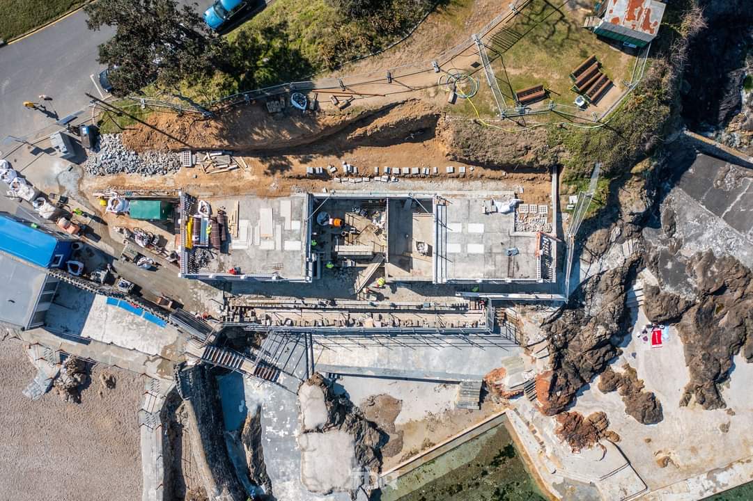 Ronez_Ltd's tweet photo. #ronez #guernsey are delighted to have supplied RG Falla with ready-mixed #concrete for the exciting re-configuration of the Vive La Vallette bathing pools. https://t.co/vbPc01kqEb