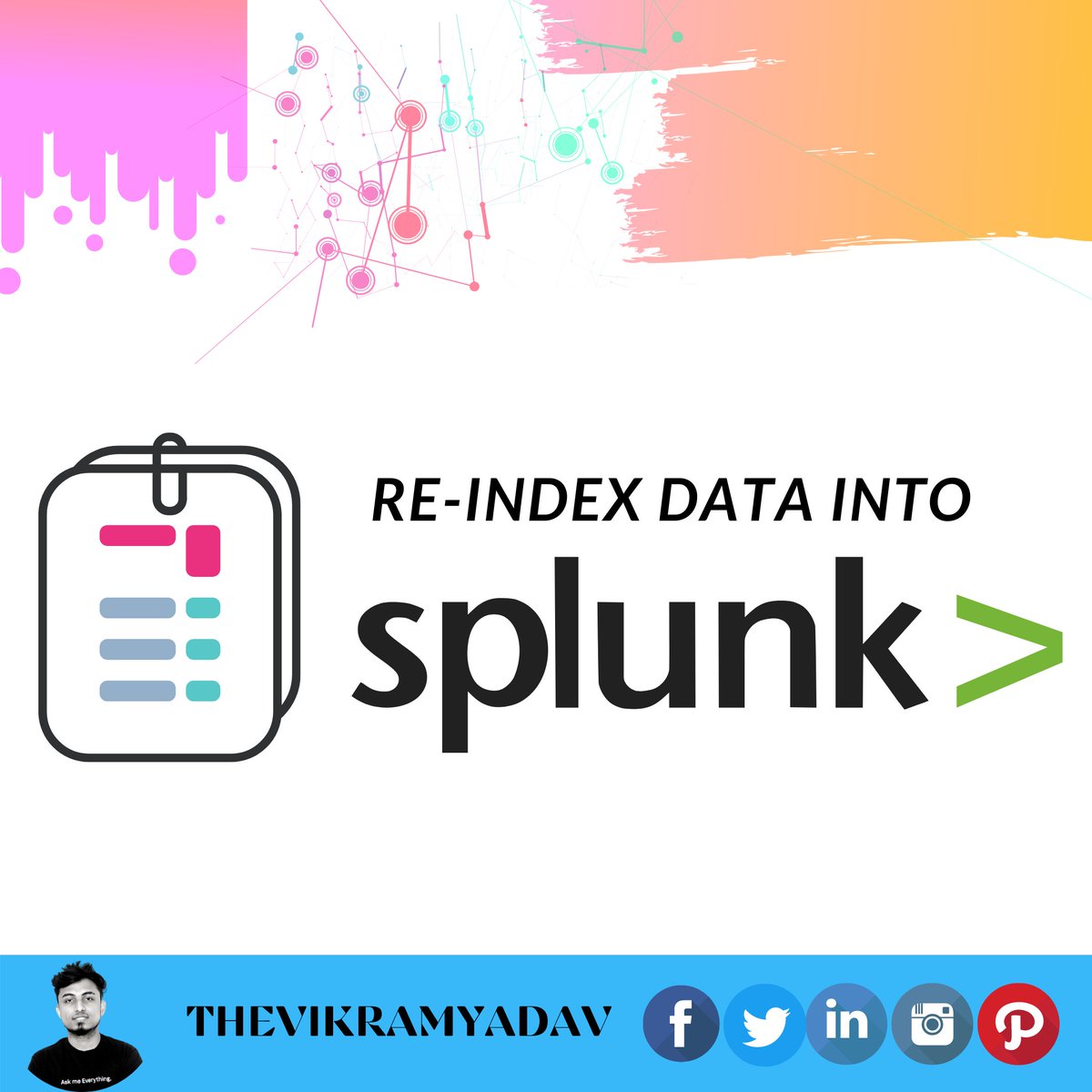 Lets learn some technique to re-index data in <a href="/splunk/">Splunk</a>😉

Source:- lnkd.in/e4UZ4Sx

#splunk #splunklife #splunksecurity #splunkblogs #avotrix #splunkadmin #machinelearning #datascience #vikramyadav #bigdata #data #analytics #deeplearning  #artificialintelligence #tech #ml