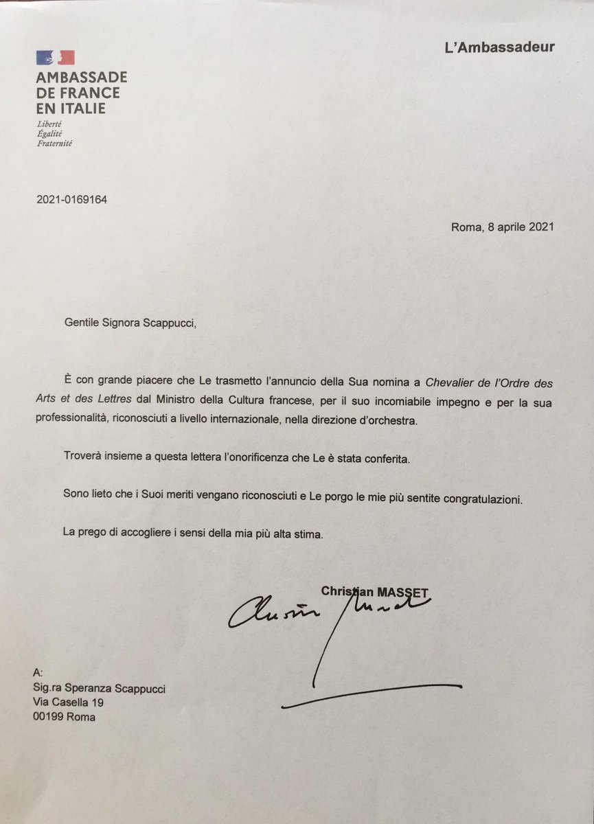 Speranza Scappucci tweet media