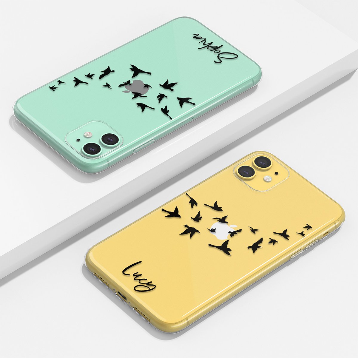 Spring is in the air 💚💛 
#personalisedphonecase #phonecase #customcase #personalised #personalisedgifts #gifts #spring #springtime #clearcase #clearphonecase #iphone #iphonecase #samsung #samsungcase #pastels