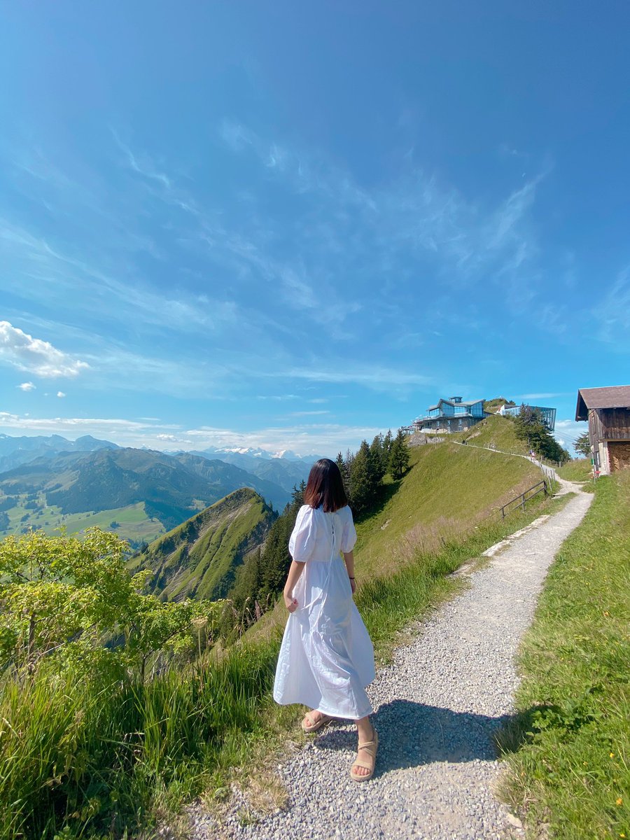 Would you like to spend summer time here? 
Stanserhorn mountain - Switzerland 🇨🇭