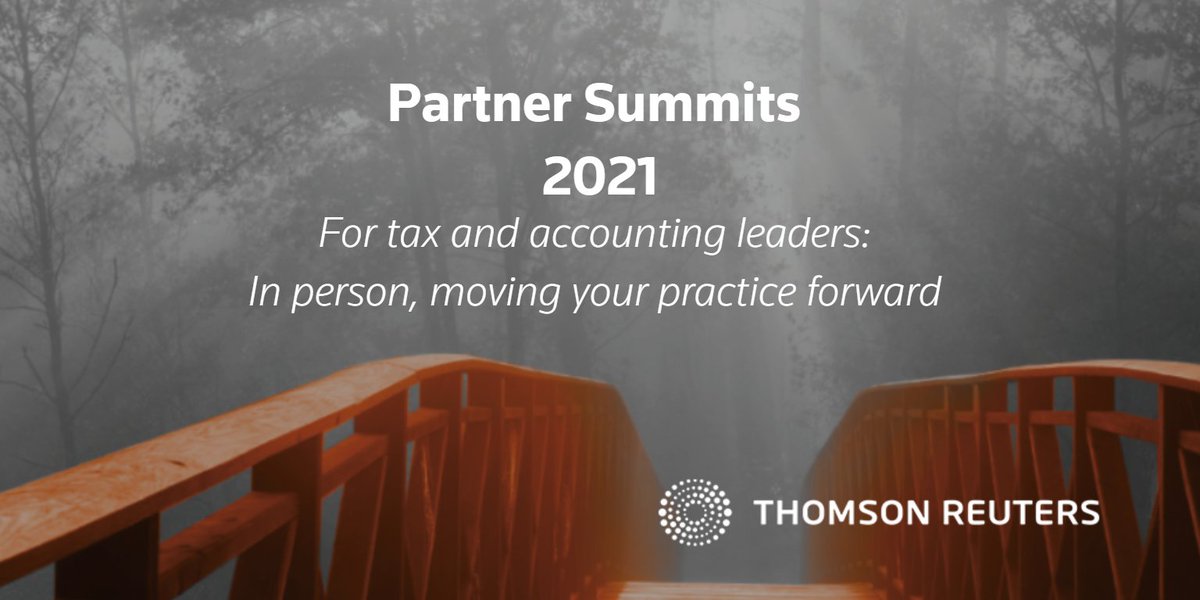 Partner Summits: Live events (in person) where leaders and owners of small accounting firms can learn how to build an advisory services program that sets you apart. https://t.co/muDOaDJxkY https://t.co/SJ5eLAkKkC