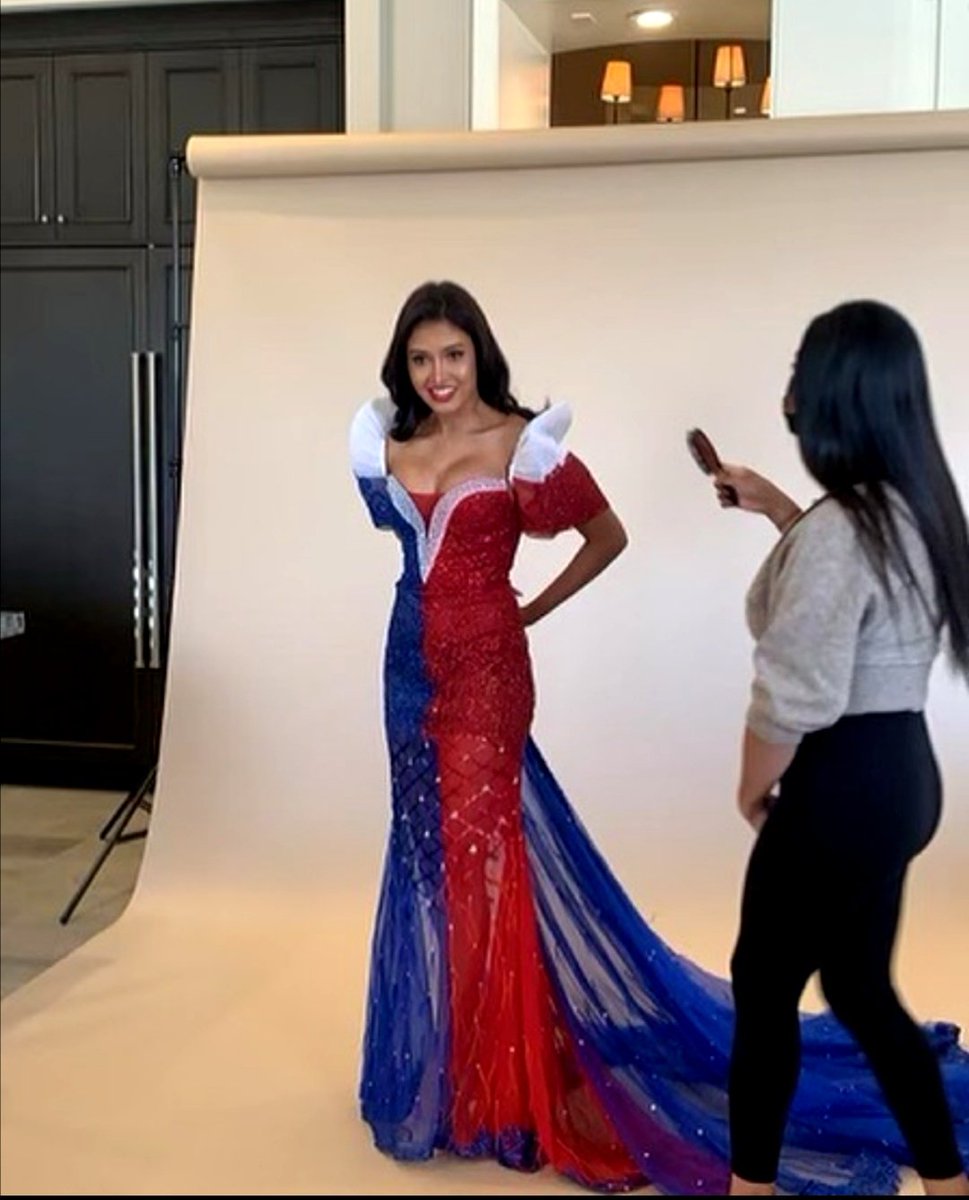 Cdn Digital On Twitter Rabiya In Sunrise Gown Miss Universe Philippines 2020 Rabiya Mateo Stuns In A Blue And Red Gown By Pageant Fashion Designer Kirsten Regalado In A Recent Photoshoot Https T Co 7rjhsdyw7b