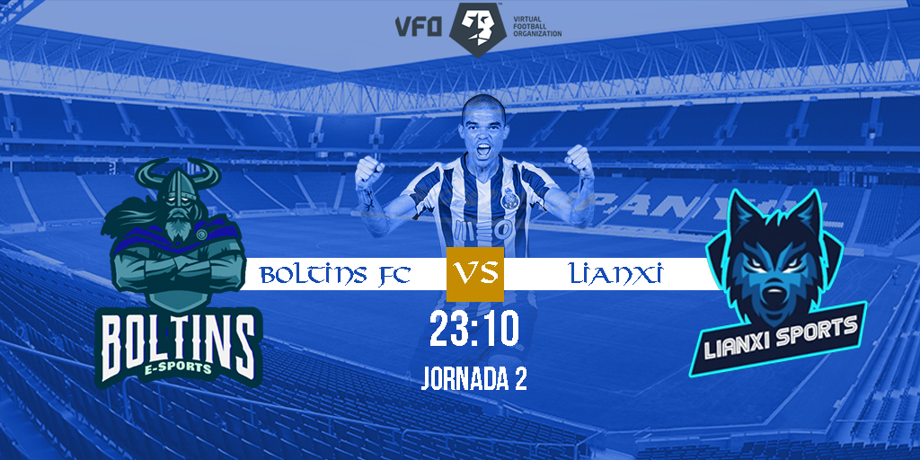 #MatchDay

📋Jornada 1 de liga <a href="/VFOspain_ps/">VFOspain PS</a> 

🔵Nuestros guerreros buscaran la victoria frente nuestra afición , a por la segunda victoria.

⚪️Vamos guerreros a por los tres puntos .

🔶VS <a href="/LianxiEsports02/">LIANXI ESPORTS 02</a> 

 🏟El Templo

 #GoBoltins