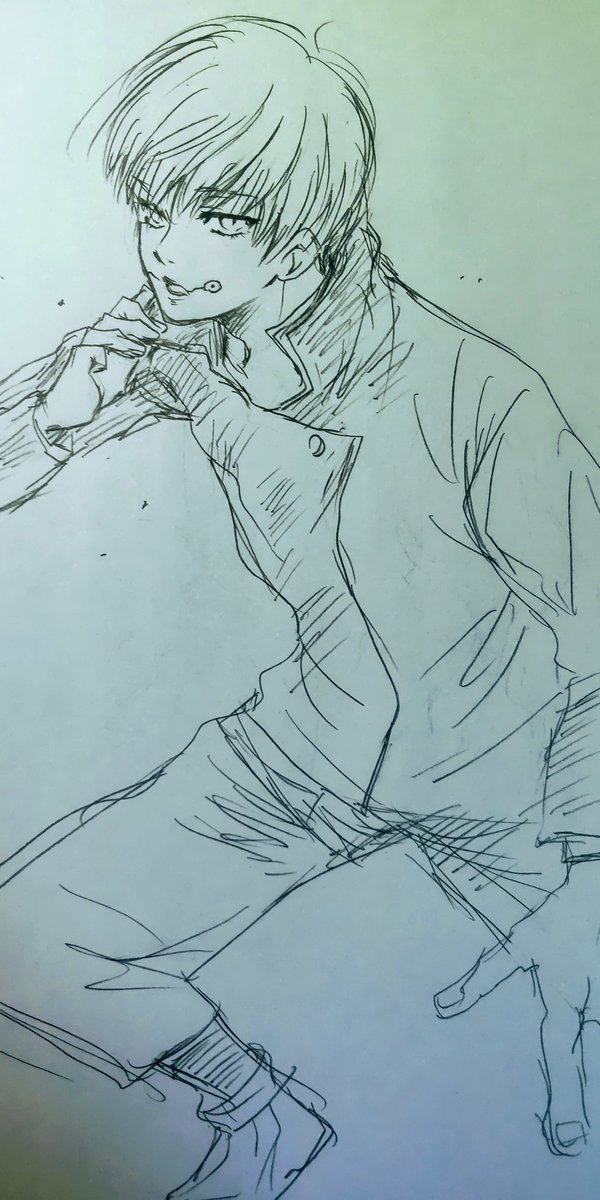 棘ぴ落書きヽ(;'ω`)ノ
久しぶりに描いてみたぁ 