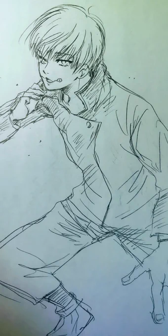 棘ぴ落書きヽ(;'ω`)ノ
久しぶりに描いてみたぁ 