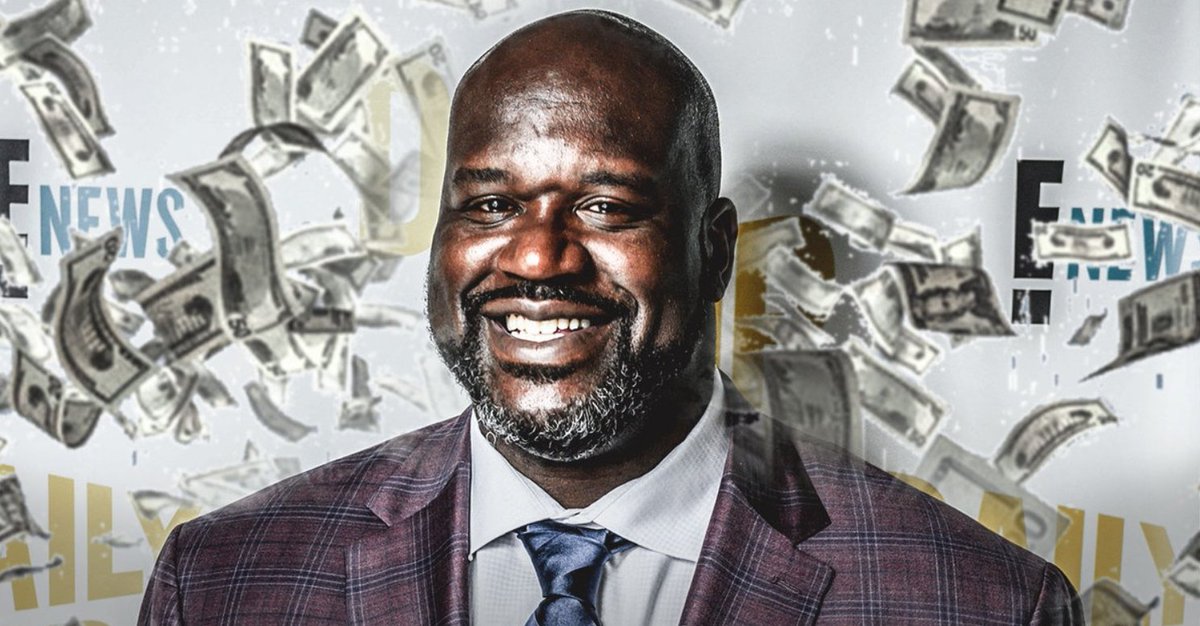 60 % of NBA players go broke after retirementShaquille O'Neal 4x'd his net worth with one simple strategyHere's what he did/THREAD/