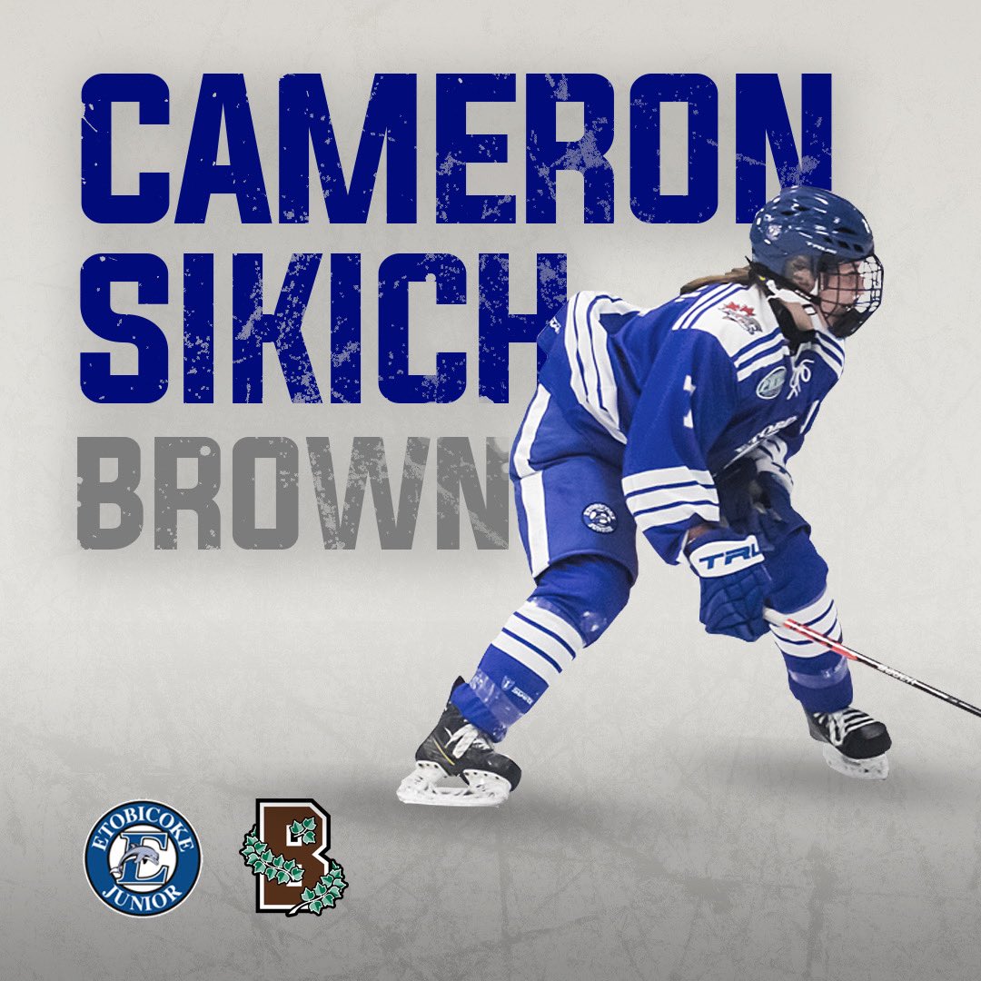 𝐂𝐚𝐦𝐞𝐫𝐨𝐧 𝐒𝐢𝐤𝐢𝐜𝐡 #𝟕
𝐃𝐞𝐟𝐞𝐧𝐬𝐞
𝐓𝐡𝐨𝐫𝐧𝐡𝐢𝐥𝐥, 𝐎𝐍
𝐂𝐨𝐦𝐦𝐢𝐭𝐭𝐞𝐝 𝐭𝐨 @BrownWHockey 
•𝚆𝚒𝚝𝚑𝚘𝚞𝚝 𝙰𝚕𝚞𝚖𝚗𝚒 𝚝𝚑𝚎𝚛𝚎 𝚒𝚜 𝚗𝚘 𝙻𝚎𝚐𝚊𝚌𝚢 𝚝𝚑𝚊𝚝 𝚌𝚊𝚗 𝚋𝚎 𝚌𝚛𝚎𝚊𝚝𝚎𝚍•
🔵🔵🔵🔵🔵🔵🔵🔵🔵🔵🔵

🎨: @kedwardssports