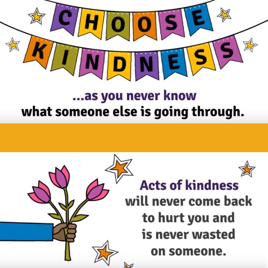 Small acts of kindness is all it takes to spread happiness #ChooseKindness  ht.ly/Hj3y30qFWuY