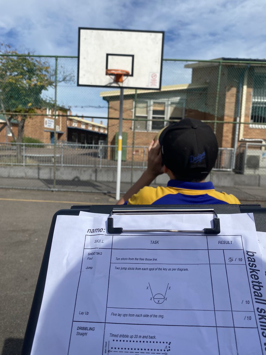 Starting the Term with some skills testing to kick off our Basketball unit of work. Lots of rich discussion from the students about why this data is relevant to help plan their future learning and skill development. <a href="/KKHSprojectNEST/">KKHSprojectNEST</a>