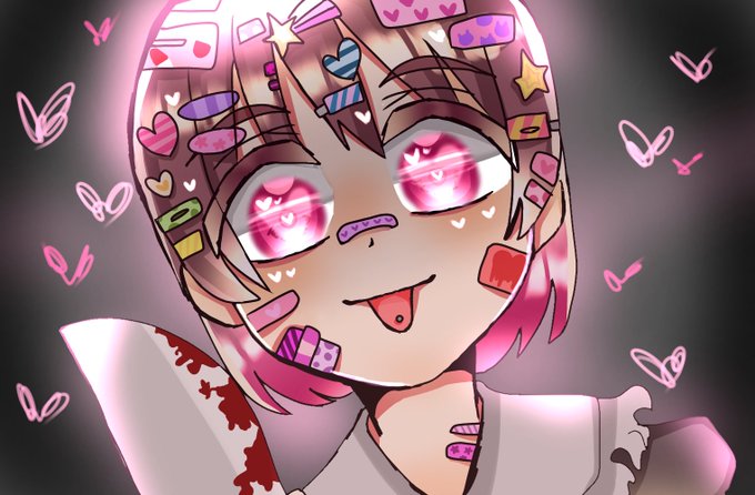 メンヘライラストのtwitterイラスト検索結果