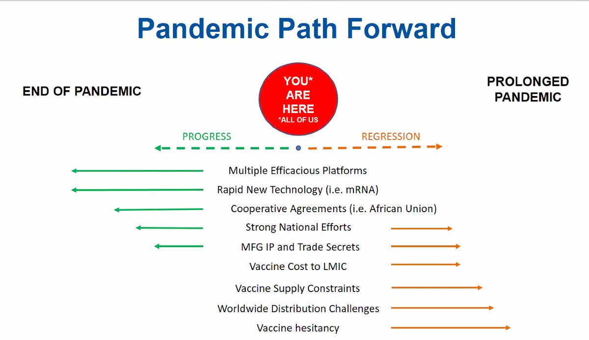 This slide from Matthew Johnson is GREAT : summarizes positives & negatives. The webinar today will address these big issues. MFG: manufacturing, IP: intellectual property, LMIC: low- & middle-income countriesGreat example of 'force field analysis' (I teach this in my class)