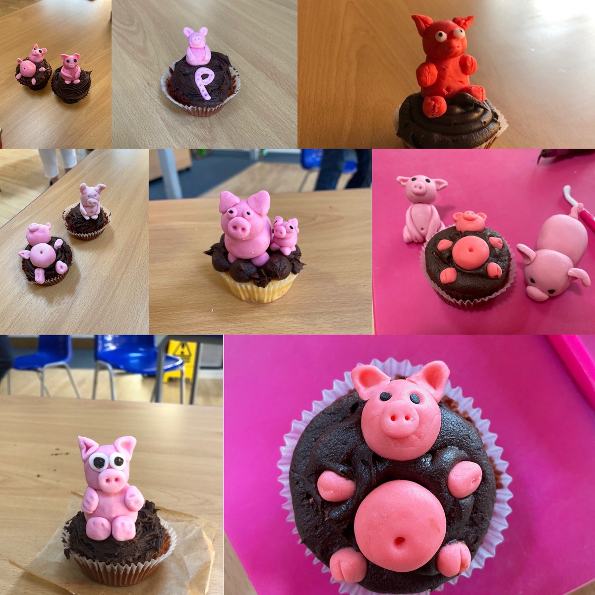 After a busy day of meetings and planning yesterday, the Lower School staff enjoyed a team building morning of making cake decorations 🐷 #TeamBuilding #CakeDecorations #ThorngroveFamily