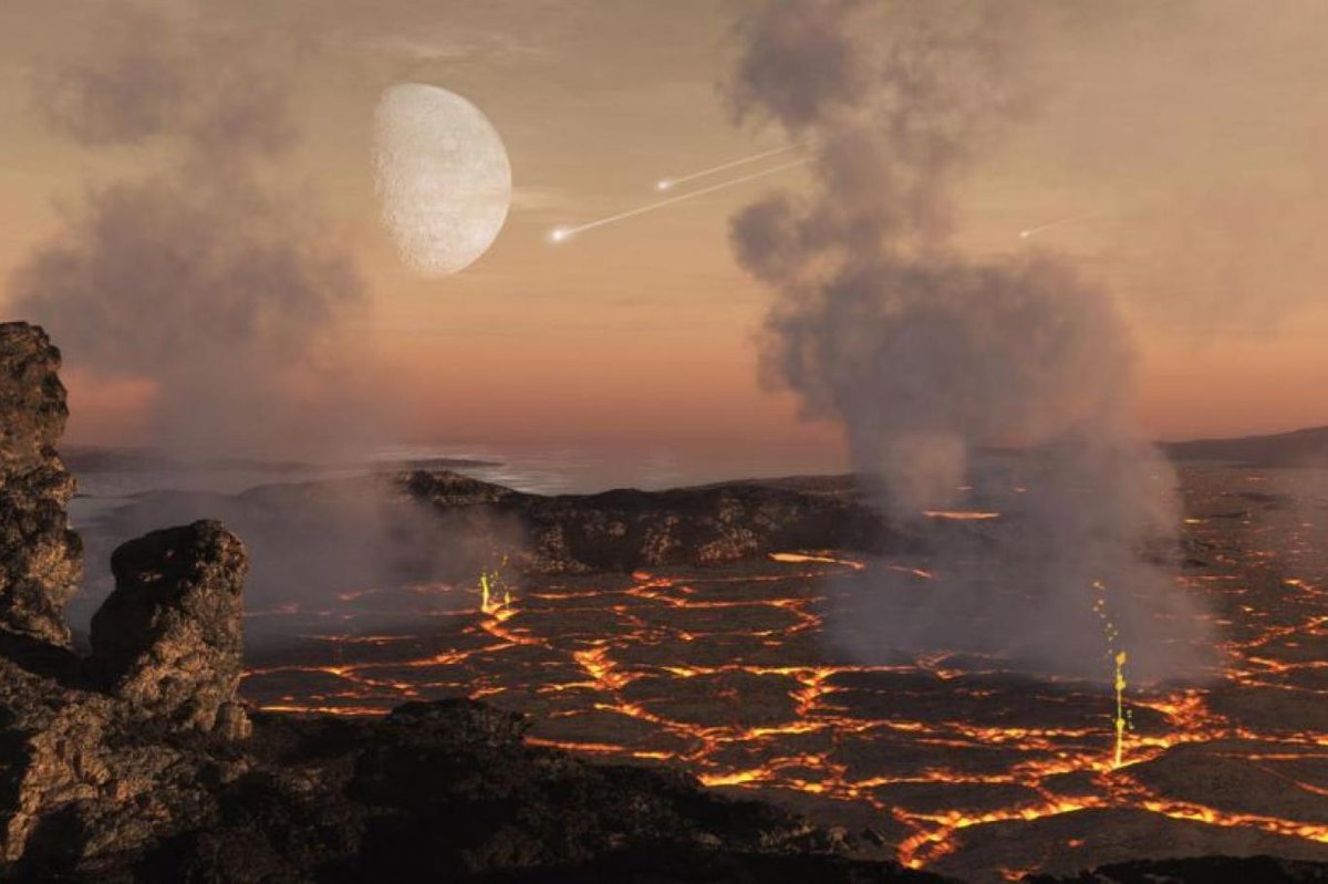 Период эры катархей. Архейская эра. Земля в архейскую эру. Катархейская эра климат. Архейская и катархейская эра.