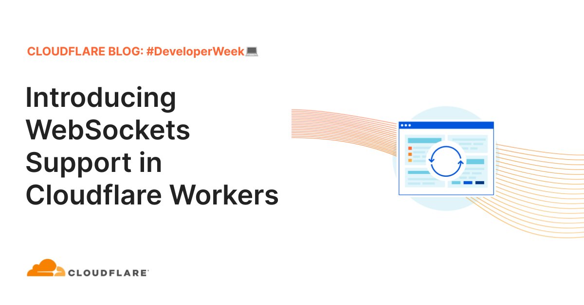 Full Stack Python On Twitter Introducing Websockets Support In Cloudflare Workers Https T Co 2jjvmkypgg Https T Co Kdy0vugdv8 Twitter