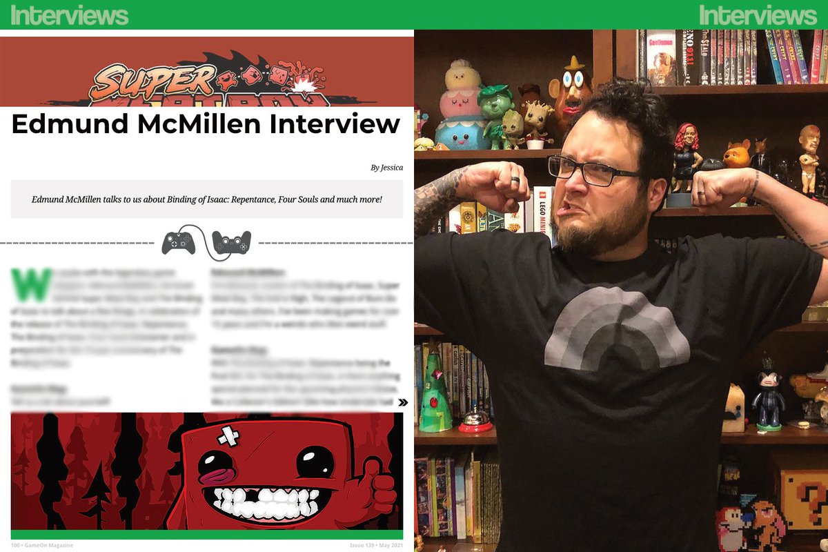TheGameOnMag's tweet image. Issue 139 will be available to read very soon! There's much to look forward to reading, including an interview with @edmundmcmillen 👀 In the meantime, you can buy Issue 138 at these places!

amazon.co.uk/GameOn-Magazin…
amazon.com/GameOn-Magazin…
magzter.com/GB/GameOn-Netw…