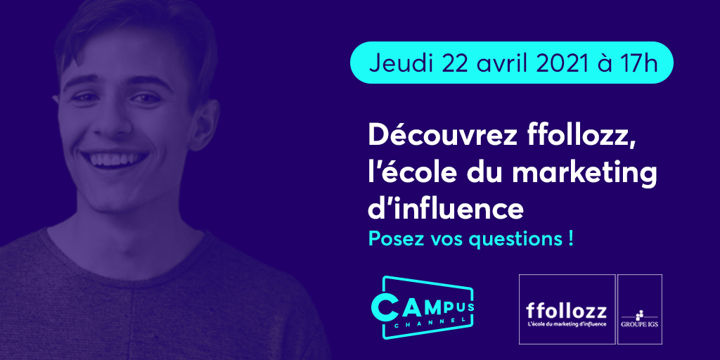 ⏰Nous recevrons, en direct, Jeudi 22 Avril <a href="/ffollozz/">ffollozz</a>, l'école du marketing d'influence !
👇Posez dès maintenant toutes vos questions en commentaire ou bien directement sur notre site internet 
➡️bit.ly/3qF1Kiz