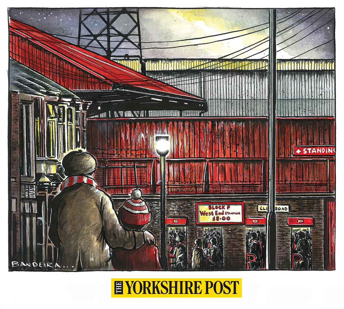 GREETINGS FROM AYRESOME PARK: Football is nothing without fans...