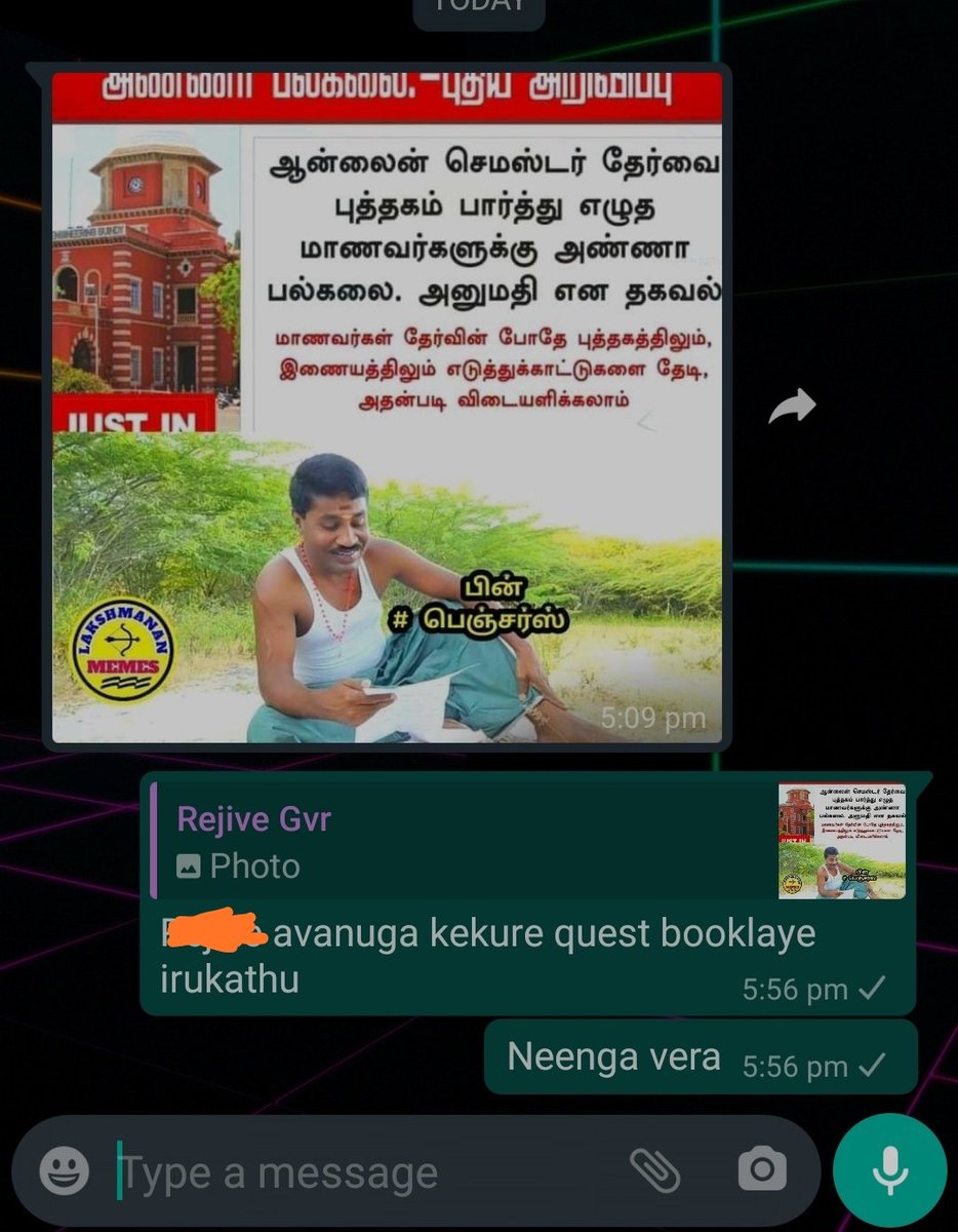 jayakumar_xyz's tweet photo. #Againstau #annauniversityscam2021 #Valimai️ #ModiResign #COVIDSecondWaveInIndia #DCvsMI https://t.co/8PAGXsXEua