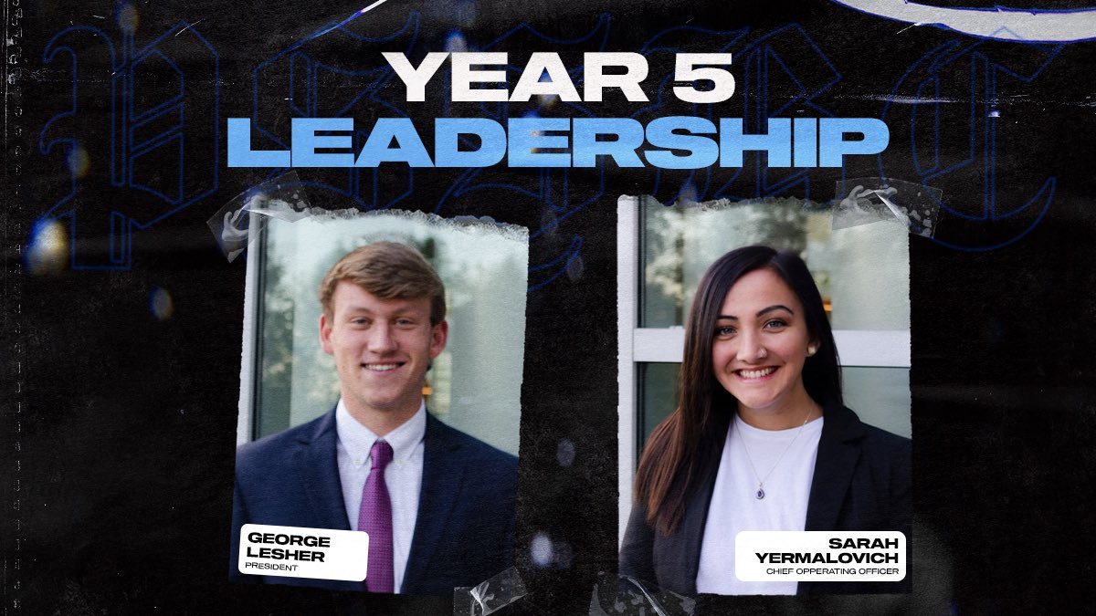 We are excited to announce our leadership for #PSSBCYear5 🔥 We are excited to see where our new President and COO take us in 2022! #sportsbiz