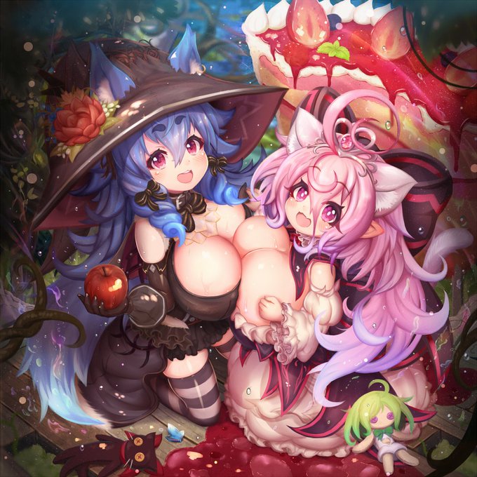 でんかさん(@denka_re2)とこのラズちゃんとうちの子を描いた時のです
かわいい

いろいろあって、でんか氏のアカウントが移行しましたので、こちらもご確認をお願いします 