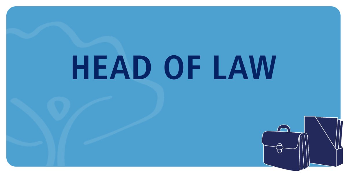 🚩HEAD OF LAW
📍 <a href="/KBuccleuchA/">KBA</a>, #Kettering
📅Closes: 07/05/21
👉ow.ly/tSOt50EsSFP
We are seeking a motivated, passionate and committed Head of Law, to promote the highest achievement possible for our students. 
#OutstandingPeople #DiverseWorkforce #TeachLaw @DinoDiSalvo