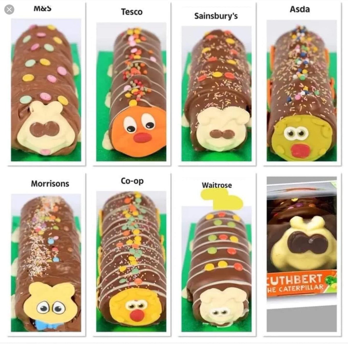 ItsRedGaming's tweet photo. @marksandspencer So Sainsbury’s and Waitrose are practically identical too but you go for the brand that people can afford better than your over priced prices 😎 so how’s your mr kiplings knockoff french fancies any different of copying? https://t.co/wxSU2K7fWj