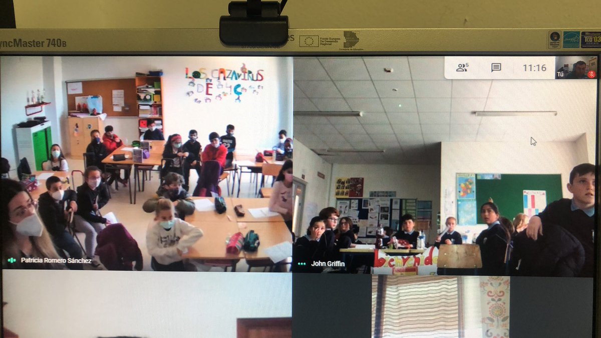Castra_Caecilia's tweet photo. Empezamos las movilidades virtuales y las conexiones on line con el colegio @wghns en Watergrasshill , Cork ( Ir).
Fantástico trabajo 4°C.
#MiErasmusplus
#Erasmusplus
#Sepiegob
#UpeCaceres
#CprCaceres https://t.co/q3bUJjoUsV