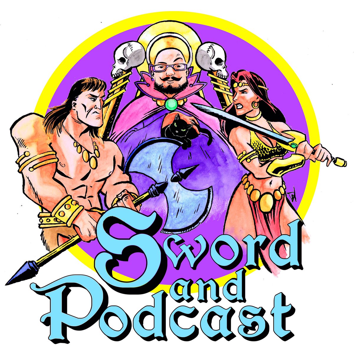 PodcastSword's tweet photo. Journey to the Hyborean Age with host @AnotherElle and guest @davidwynne as they discuss the 1982 classic Conan The Barbarian, starring the beautiful and talented @Schwarzenegger. https://t.co/zsFEUl7cyY https://t.co/ziNotB3EGo