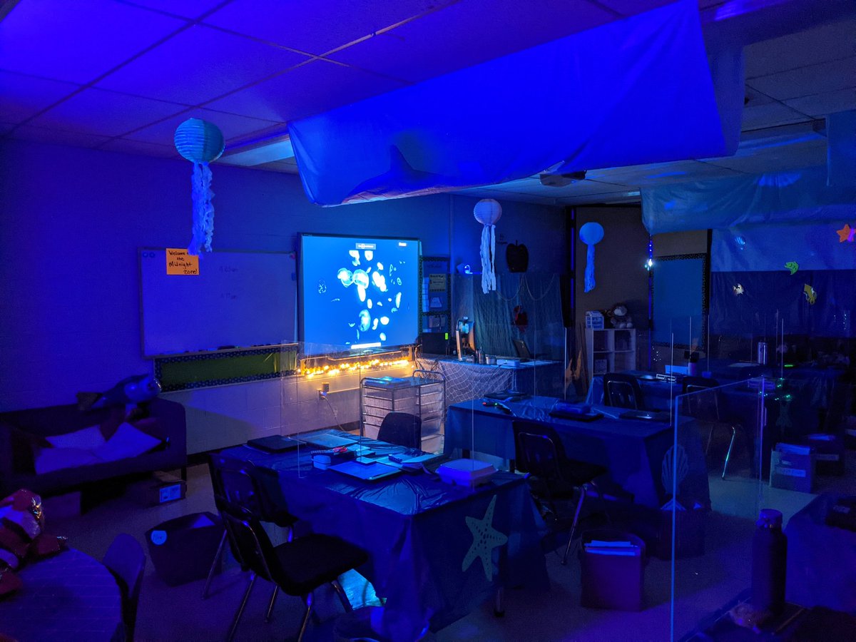 The deep blue sea is here in Belview 5th grade science