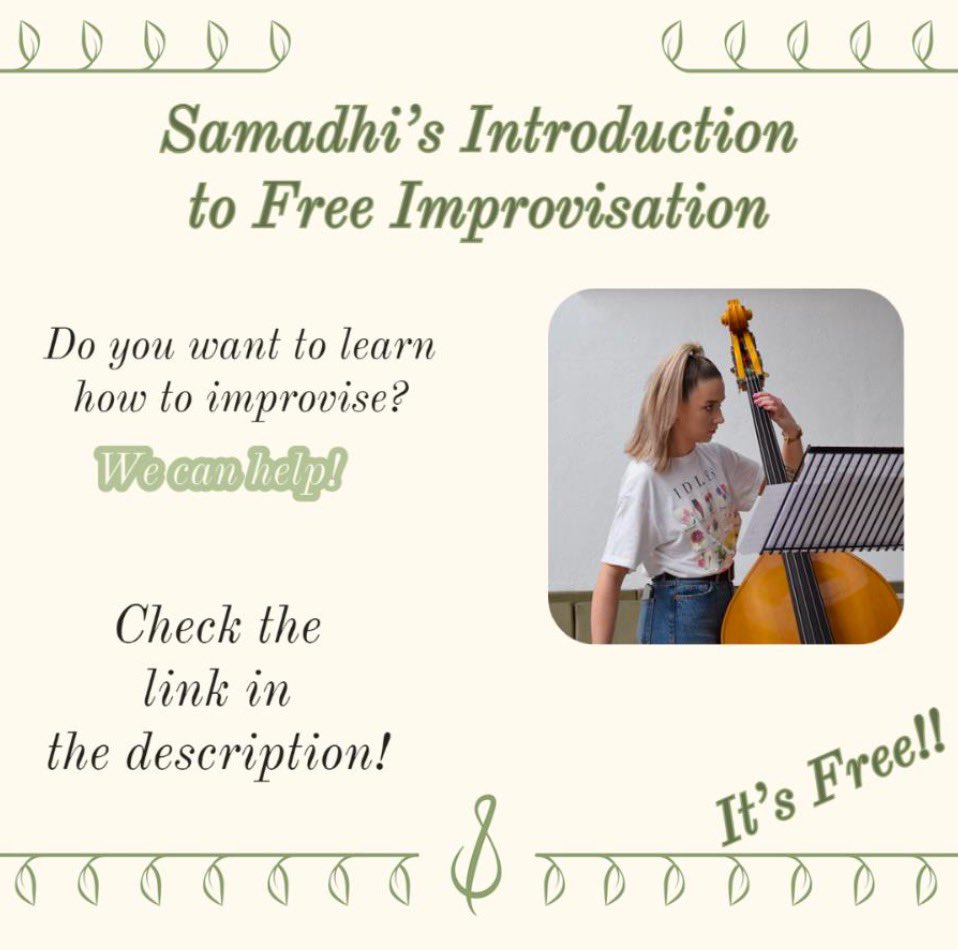 SamadhiBand's tweet photo. ✨Samadhi's Introduction to Improvisation ✨ 
Check out our shiny new site, where all of our free videos can be found for you to watch! They will be released weekly, so keep your eyes peeled! 
https://t.co/lRLCXLFbBe https://t.co/eiQdQqVFJU