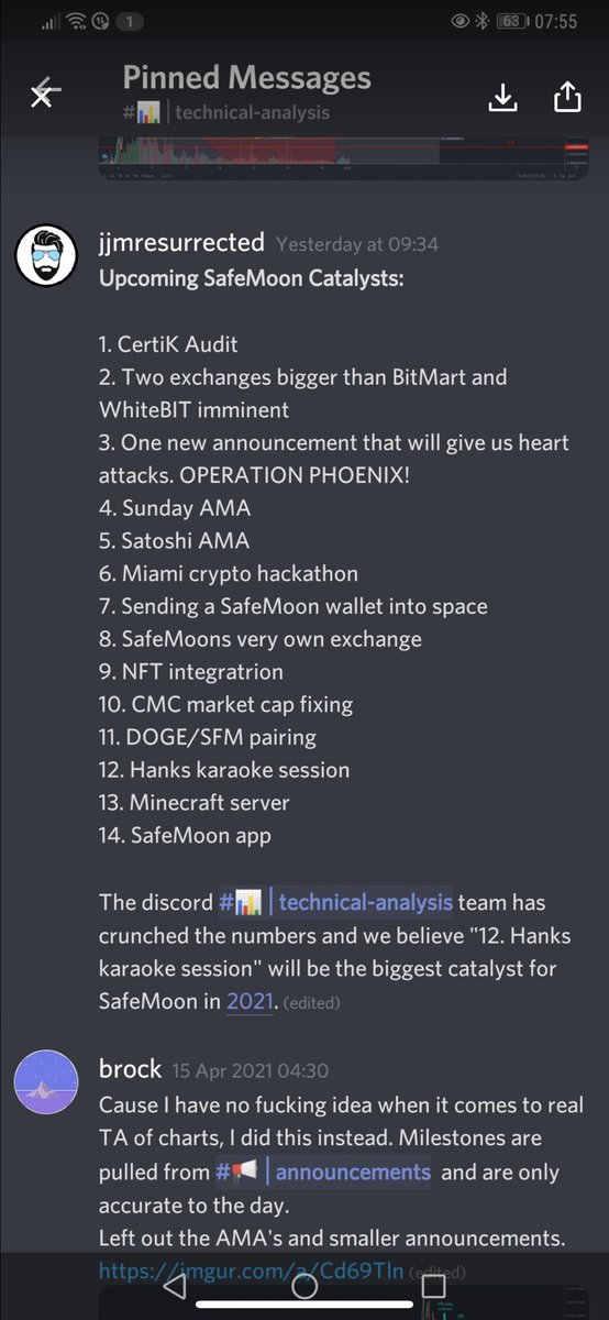 List of #safemoon catalysts 👀