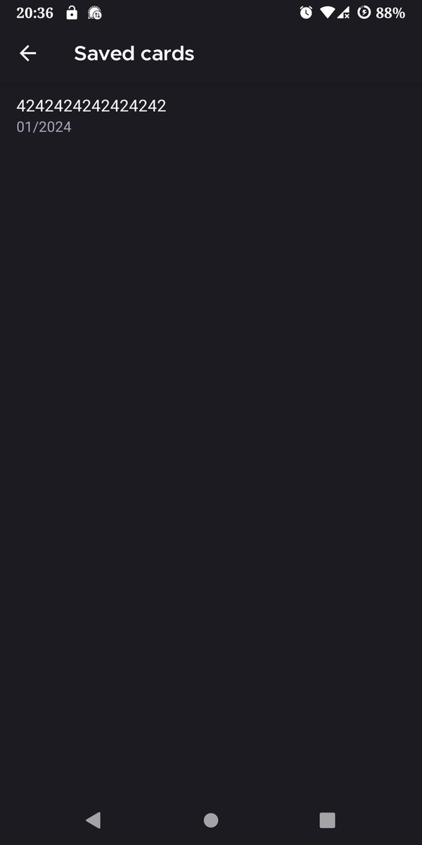 💳 Set up your credit cards (need to enable in secret settings)