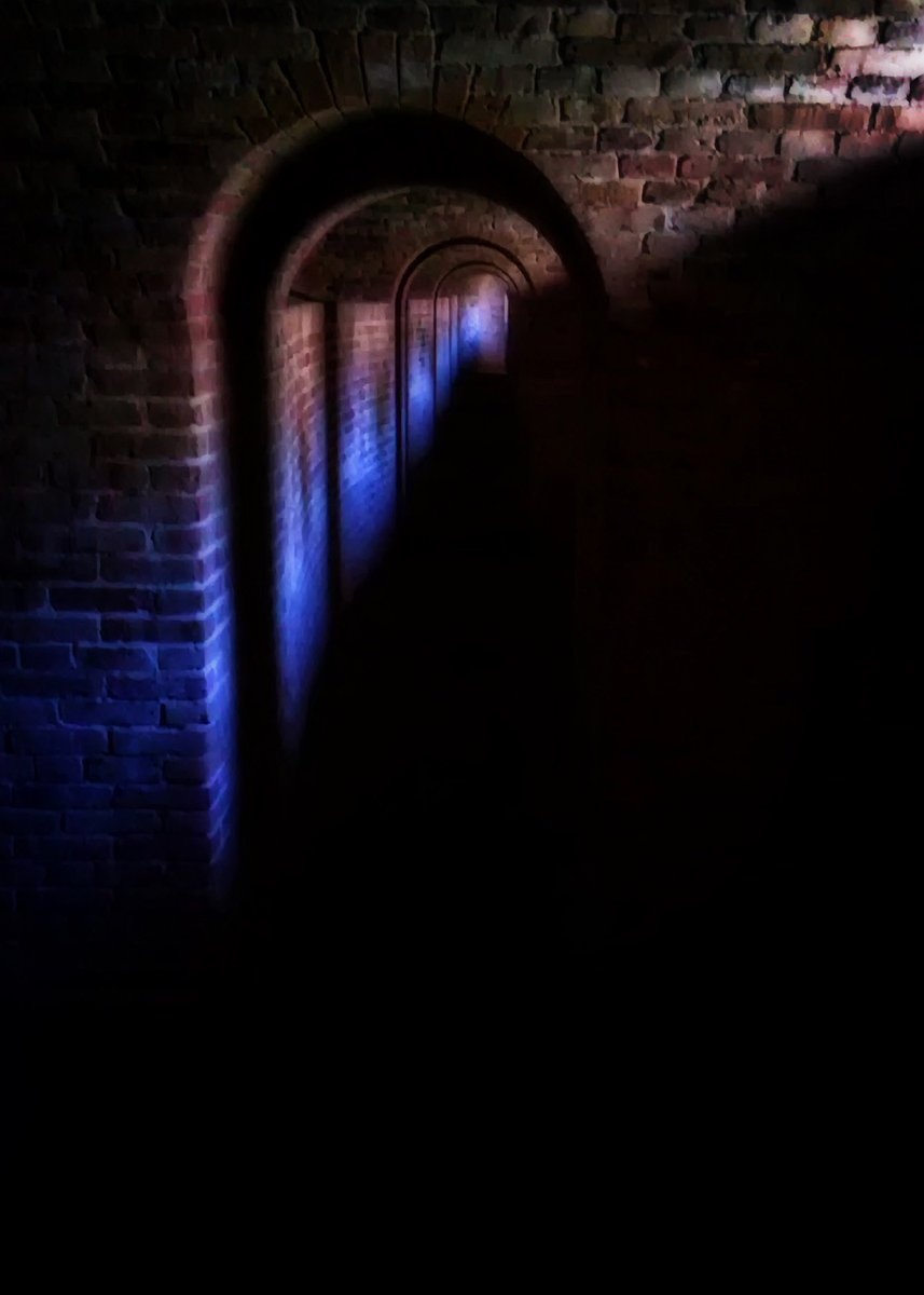 Inside #historic #Fort Barrancas can be a unique study of #light and #shadow depending on the time of day, year, and lighting conditions. 

#Pensacola #ExplorePensacola #ExperiencePcola