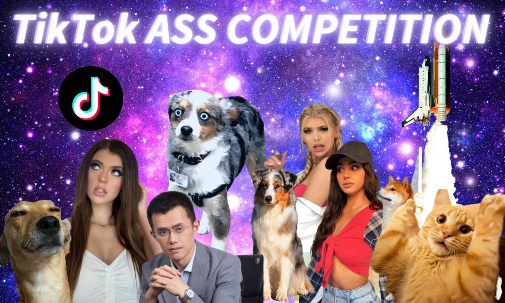 CALLING ALL TIKTOK JUNKIES
WE'RE HOSTING AN $ASS TIKTOK COMPETITION

MAKE THE MOST CREATIVE VIDEO ABOUT $ASS THAT TELLS PEOPLE WHO WE ARE!

WINNINGS: 
🔥 1st: $2000 for the DANKEST TikTok
🔥 2nd: $1000 for the Most Likes on TikTok
🔥 3rd: $500 chosen at random

#TikTok #ASS $ASS