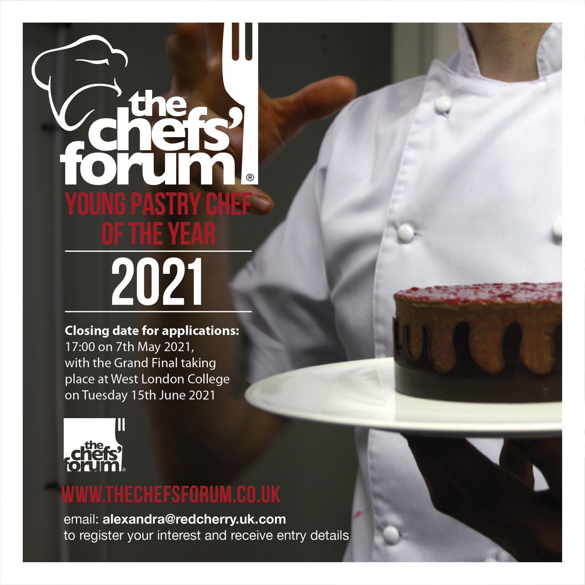 ๐๐๐ ๐ฒ๐๐๐๐โ ๐ต๐๐๐๐ยฎ๐ฝ (@thechefsforum) on Twitter photo Due to popular demand we've decided to include L2 pastry students in this fantastic competition - Open for entries NOW - Closing date: Friday 7th May - email alexandra@redcherry.uk.com for entry details #YPCOTY #entremet Sponsored by <a href="/valrhonauk/">Valrhona UK</a> <a href="/mitchellcooper/">Mitchell & Cooper</a> <a href="/MatferBourgeat/">Matfer Bourgeat USA</a> Due to popular demand we've decided to include L2 pastry students in this fantastic competition - Open for entries NOW - Closing date: Friday 7th May - email alexandra@redcherry.uk.com for entry details #YPCOTY #entremet Sponsored by <a href="/valrhonauk/">Valrhona UK</a> <a href="/mitchellcooper/">Mitchell & Cooper</a> <a href="/MatferBourgeat/">Matfer Bourgeat USA</a>