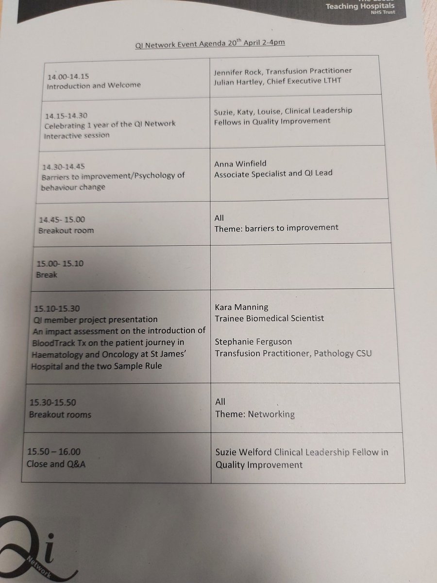 Blood Bank LTHT (@bloodbankltht) on Twitter photo Really great QI Network event today. Great presentations from all! Thanks to Katy, Suzie, Louise for organising such a great event <a href="/KatyMall/">Katy Mallender-Ward</a> <a href="/Annawinf/">Anna Winfield</a> <a href="/ali_cracknell/">alison cracknell</a> <a href="/sroseg87/">Stephanie Ferguson</a> <a href="/suziewelford/">Suzie</a> <a href="/LeedsHospitals/">Leeds Teaching Hospitals</a> Really great QI Network event today. Great presentations from all! Thanks to Katy, Suzie, Louise for organising such a great event <a href="/KatyMall/">Katy Mallender-Ward</a> <a href="/Annawinf/">Anna Winfield</a> <a href="/ali_cracknell/">alison cracknell</a> <a href="/sroseg87/">Stephanie Ferguson</a> <a href="/suziewelford/">Suzie</a> <a href="/LeedsHospitals/">Leeds Teaching Hospitals</a>
