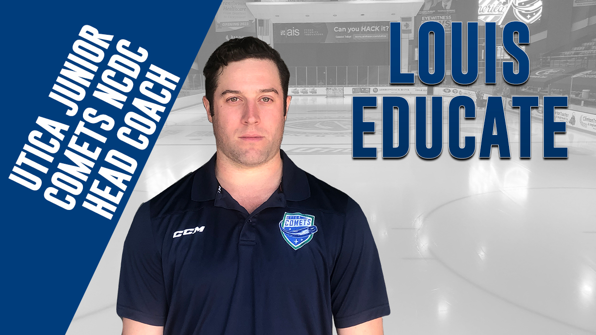 We are thrilled to announce Louis Educate as the new coach of the Utica Junior Comets NCDC Team

Learn more here: jrcomets.hockeyshift.com/news/utica-jun…