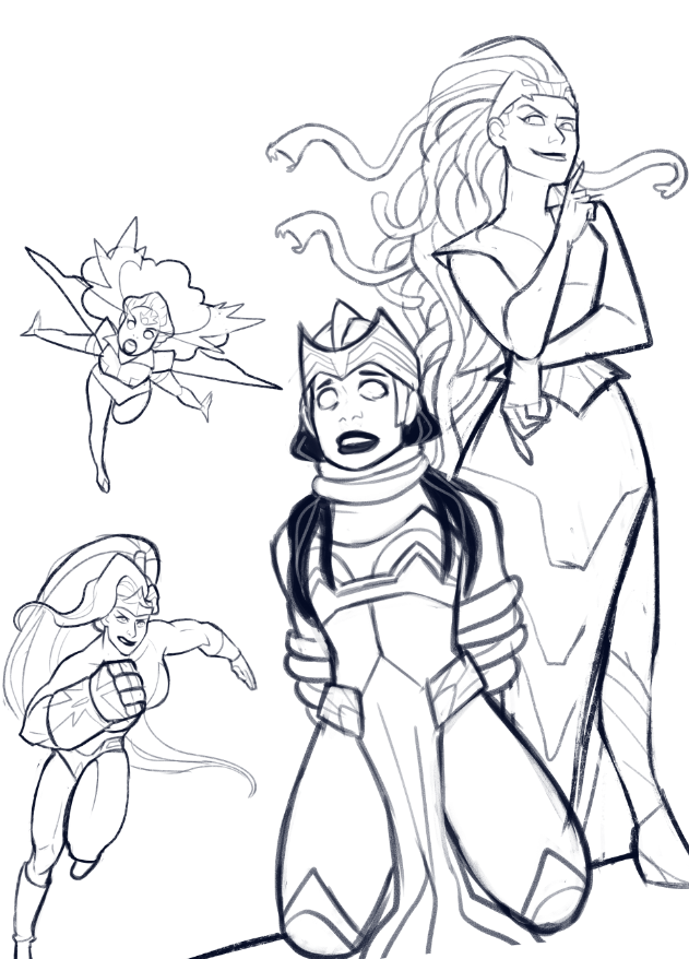 done with the commish!!! natuloy ko narin nag line art!