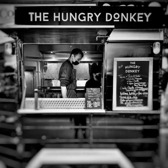 chadpbyrne's tweet photo. The Donkey is possibly the only converted horsebox not doing coffee in the country 👀😅 https://t.co/crXbgAz2VO