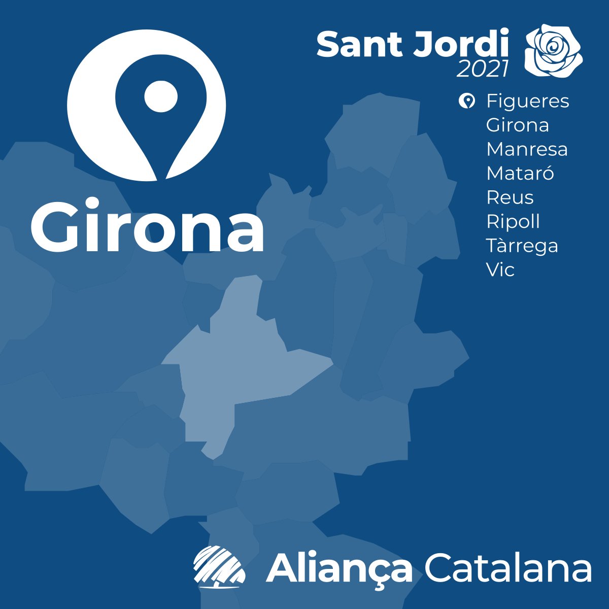 CatalunyaAC's tweet photo. 🌹 Per Sant Jordi, vine a La Copa de #Girona:
🔵 Aturem la immigració.
🔵 Reindustrialitzem el país.
🔵 Declarem la independència i fem imprescindible el català.
👍 Col·labora amb Aliança Catalana.
📝 Escriu a info@aliancacatalana.cat
💙 #SalvemGirona https://t.co/Ltq6inlz3q