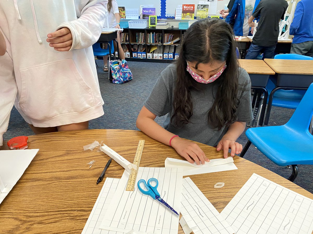 Teamwork makes the dream work...making paper roller coasters in Enrichment. <a href="/shoreisgood/">Leigh Anne</a> <a href="/CFESmustangs/">Colham Ferry Elem</a>