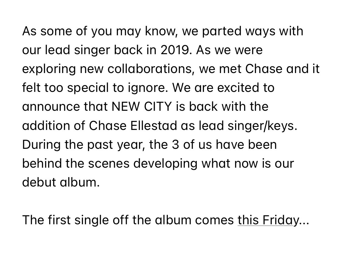 NEW CITY tweet media