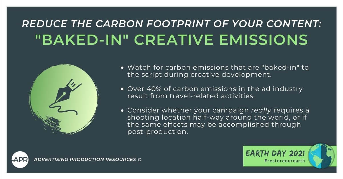 In honor of Earth Day (April 20th - 22nd), we are releasing 5 actionable tips you can take to reduce the carbon footprint of your content - starting with the carbon emissions that are frequently "baked-in" to the creative:
#earthday #restoreourearth #sustainability