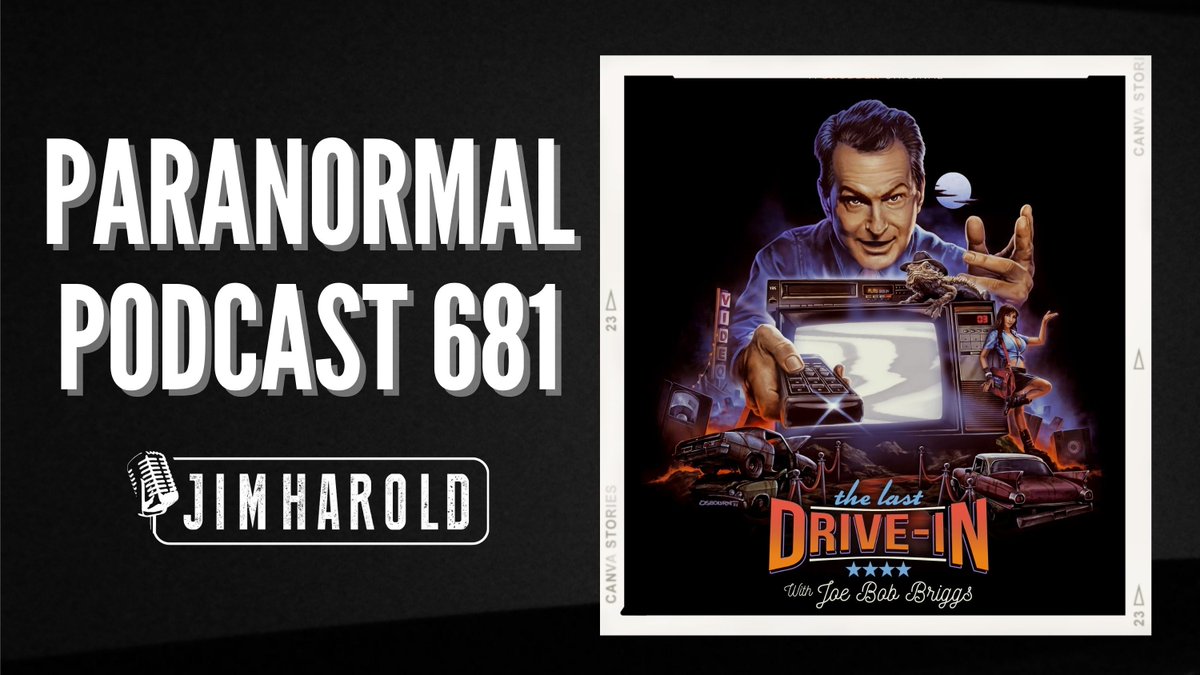 Look who I got to interview! Joe Bob Briggs! Tune into this week's latest edition of The Paranormal Podcast. This was a LOT of fun! Thanks JB! at jimharold.com/joe-bob-briggs… and on your fave podcast app! <a href="/therealjoebob/">Joe Bob Briggs</a> <a href="/Shudder/">Shudder</a> <a href="/kinky_horror/">Diana “Darcy the Mail Ghoul” Prince 🎃💌</a>